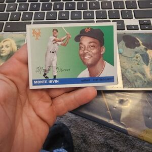 Monte Irvin baseball card